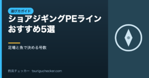 ショアジギングPEラインおすすめ5選 - 足場と魚で決める号数